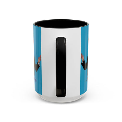 Trump...will be Trump Turquoise Accent Mug by theGreenDragonTavern.shop