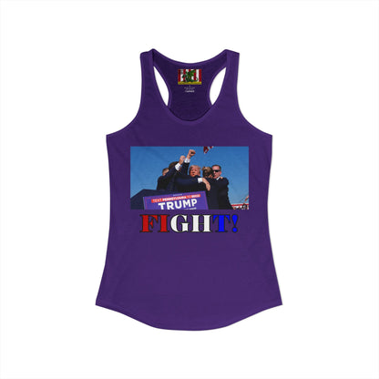 Fight! Women's Racerback Tank Top by theGreenDragonTavern.shop