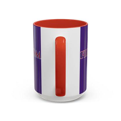 Freedom, Dark Purple Accent Mug by theGreenDragonTavern.shop