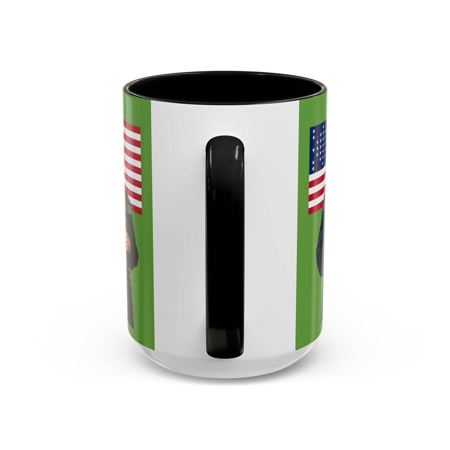 "Traitors and Patriots" Ulysses Grant Green Accent Mug by theGreenDragonTavern.shop