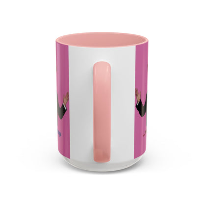 Trump...will be Trump Pink Accent Mug by theGreenDragonTavern.shop