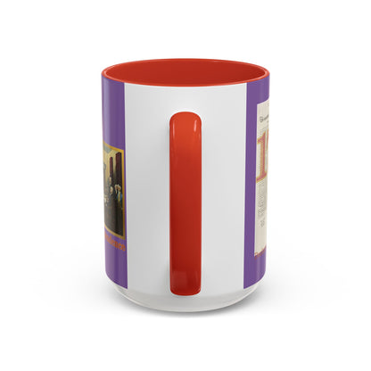 Declaration of Independence Light Purple Accent Mug by theGreenDragonTavern.shop
