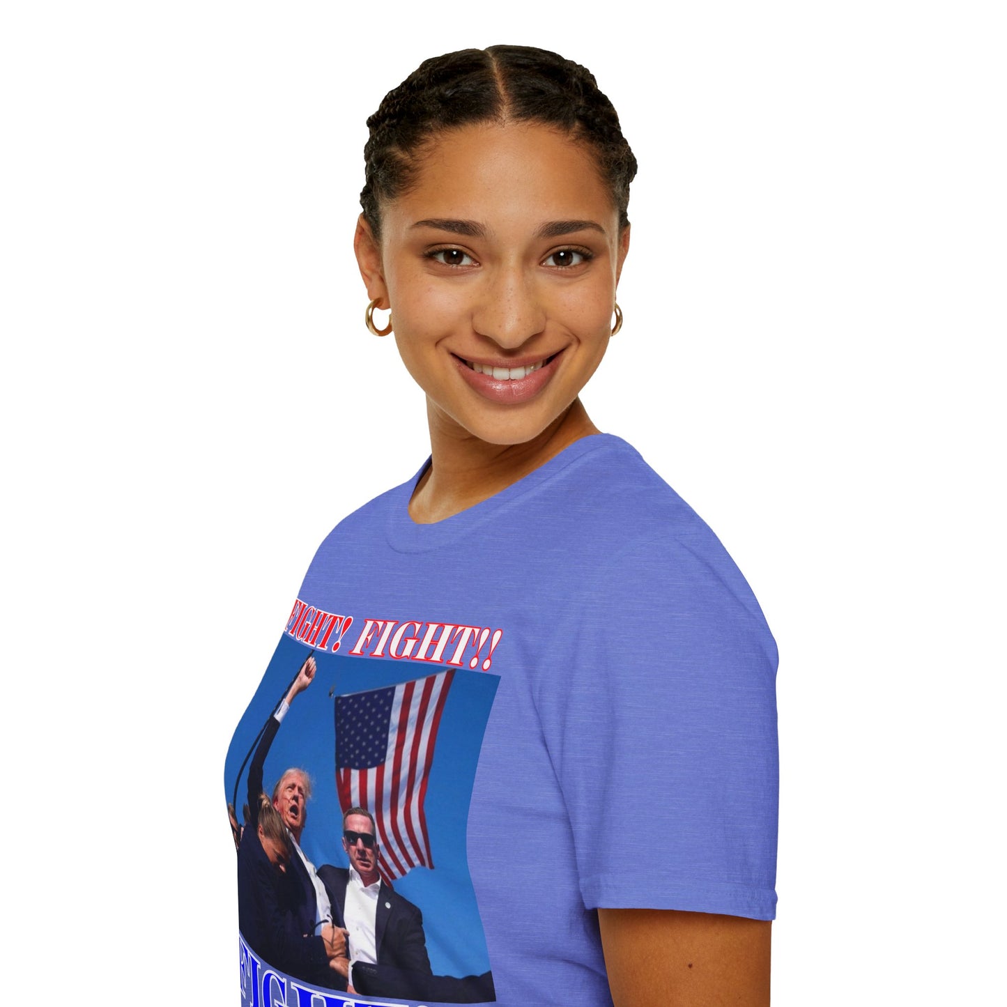 FIGHT! FIGHT!! FIGHT!!! Light colors Unisex T-Shirt by theGreenDragonTavern.shop