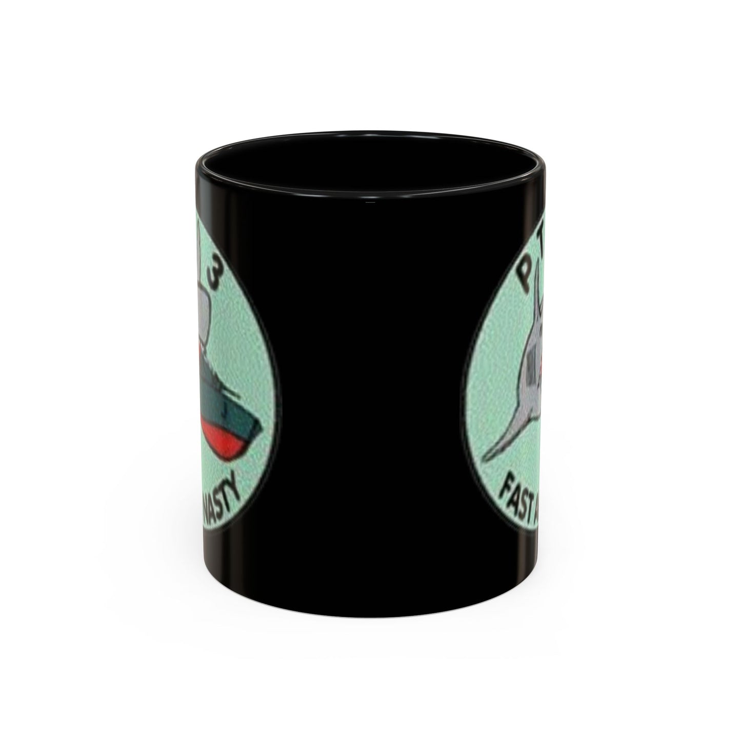 DNASM PTF-3 Black Accent Mug by theGreenDragonTavern.shop