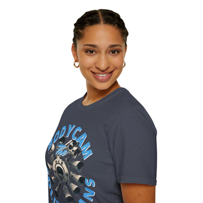 Bodycam the Politicians Cameras Dark colors Unisex T-Shirt by theGreenDragonTavern.shop