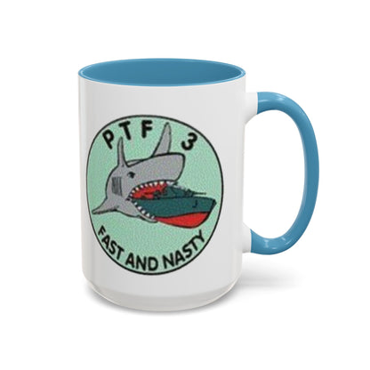 DNASM PTF-3 White Accent Mug by theGreenDragonTavern.shop