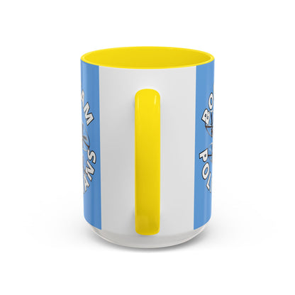 Bodycam the Politicians Drone Light Blue Accent Mug by theGreenDragonTavern.shop