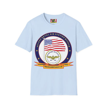DeLand Naval Air Station Museum Lighter Colors Unisex T-Shirt by theGreenDragonTavern.shop