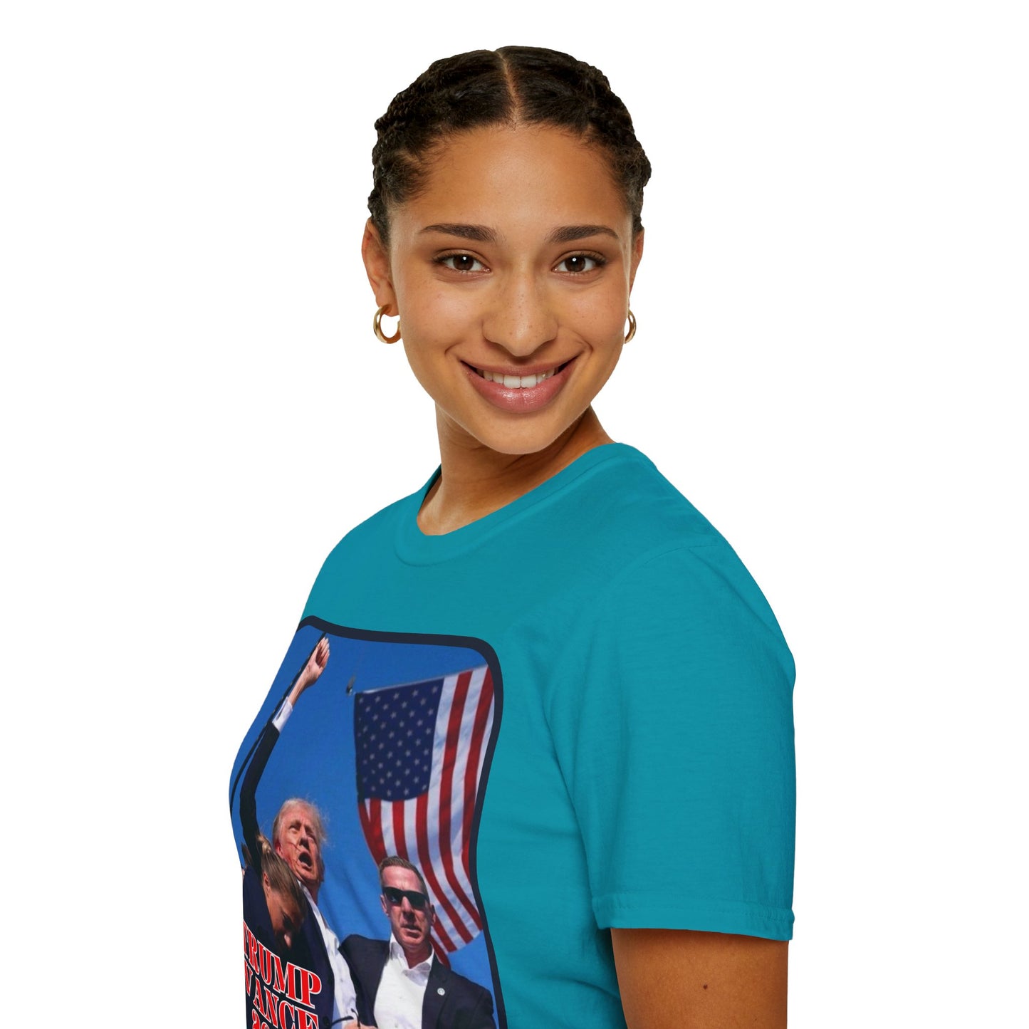 Trump and Vance 2024 Dark colors Unisex T-Shirt by theGreenDragonTavern.shop