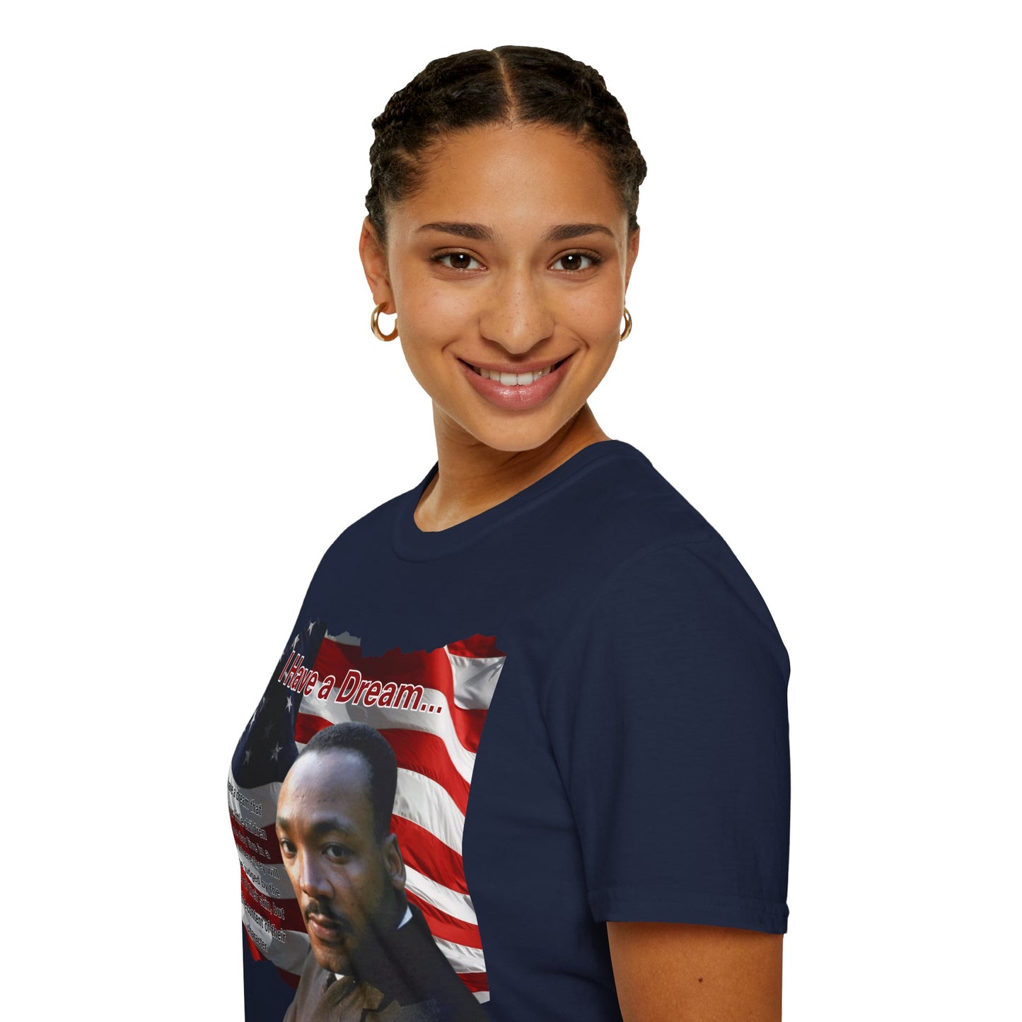 "I Have a Dream" MLKJr Dark colors Unisex T-Shirt by theGreenDragonTavern.shop
