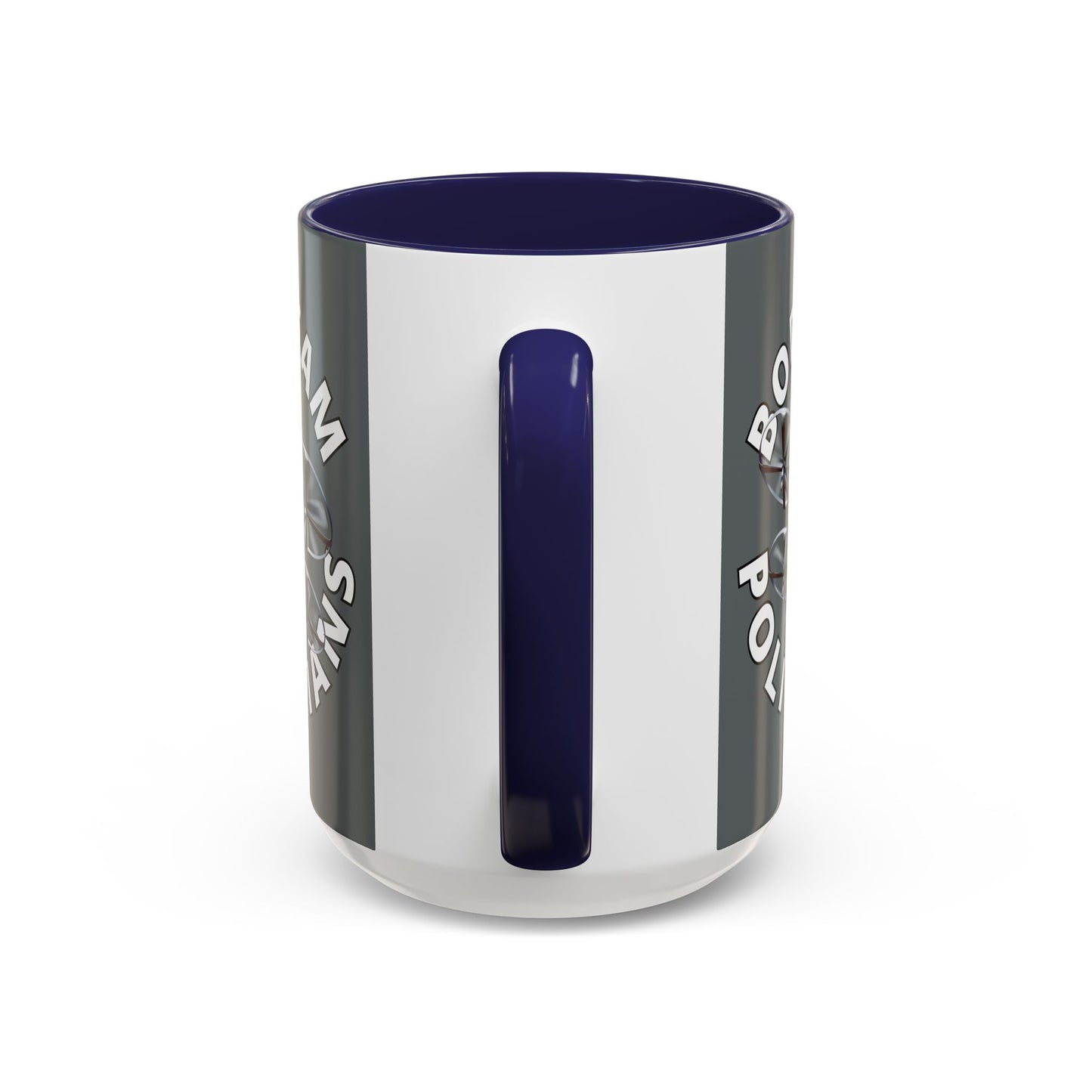 Bodycam the Politicians Drone Grey Accent Mug by theGreenDragonTavern.shop