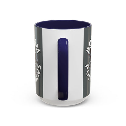Bodycam the Politicians Drone Grey Accent Mug by theGreenDragonTavern.shop