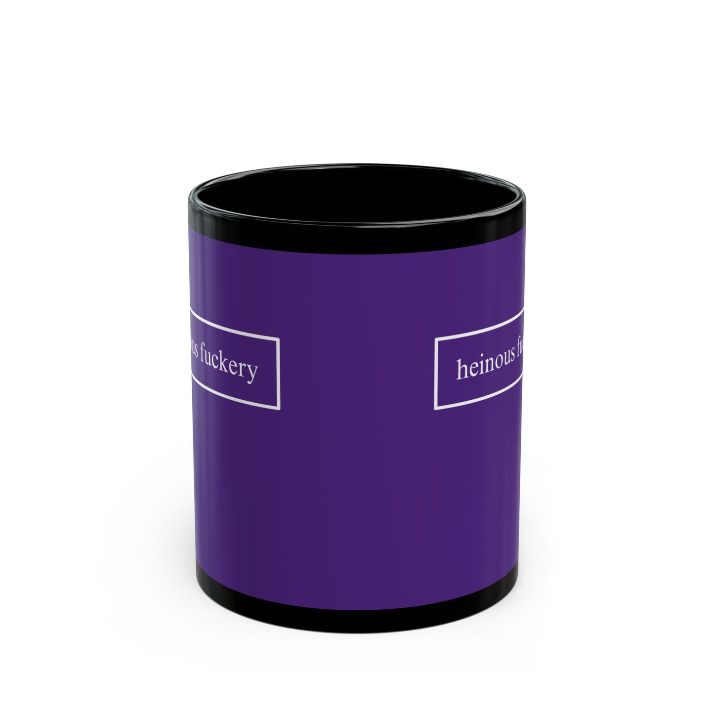 Heinous Fuckery Dark Purple Mug by theGreenDragonTavern.shop