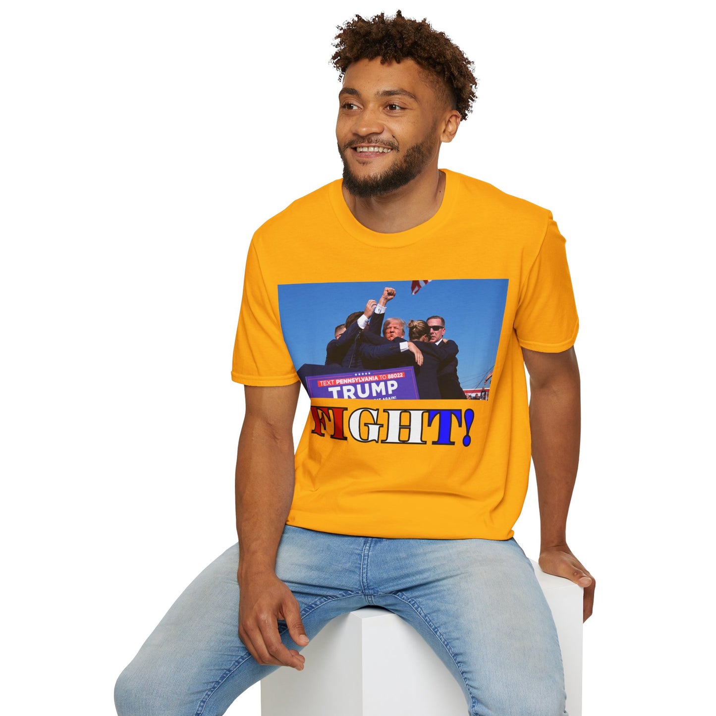 Fight! Light colors Unisex T-Shirt by theGreenDragonTavern.shop