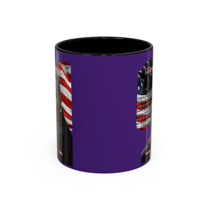 "I Have a Dream" MLKJr Purple Accent Mug by theGreenDragonTavern.shop
