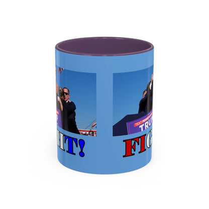 Fight! Accent Mug by theGreenDragonTavern.shop