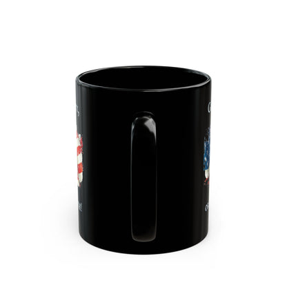 Vendetta, "Give me liberty, or give me death!" Black Mug by theGreenDragonTavern.shop