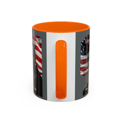 "I Have a Dream" MLKJr Grey Accent Mug by theGreenDragonTavern.shop