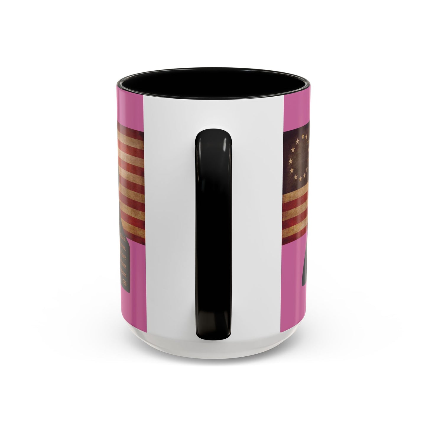 Washington's Earnest Prayer Pink Accent Mug by theGreenDragonTavern.shop