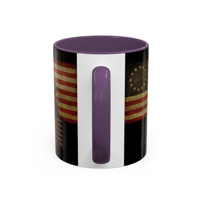 Washington's Earnest Prayer Black Accent Mug by theGreenDragonTavern.shop