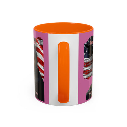"I Have a Dream" MLKJr Pink Accent Mug by theGreenDragonTavern.shop