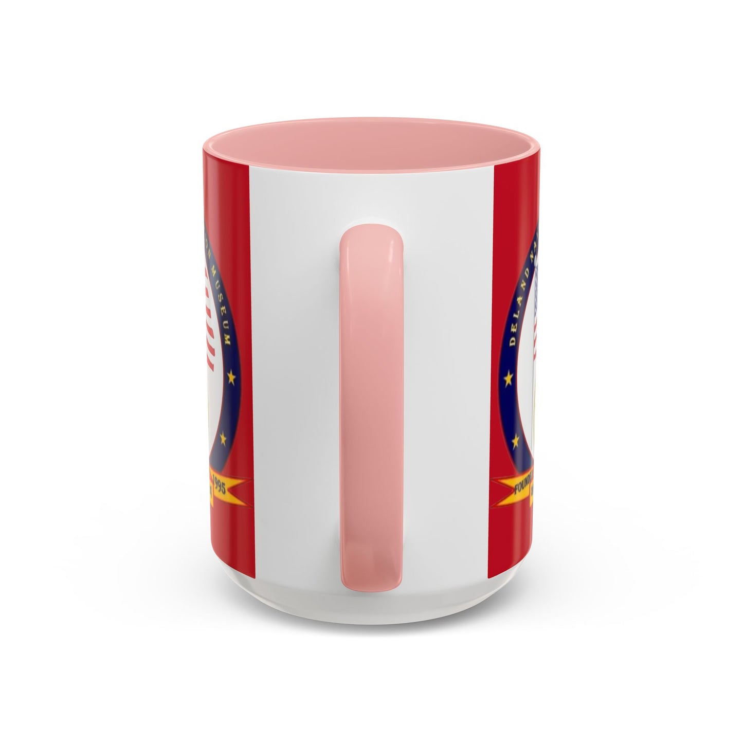 DeLand Naval Air Station Museum Red Accent Mug by theGreenDragonTavern.shop