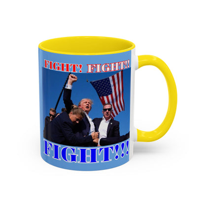 FIGHT! FIGHT!! FIGHT!!! Accent Mug by theGreenDragonTavern.shop