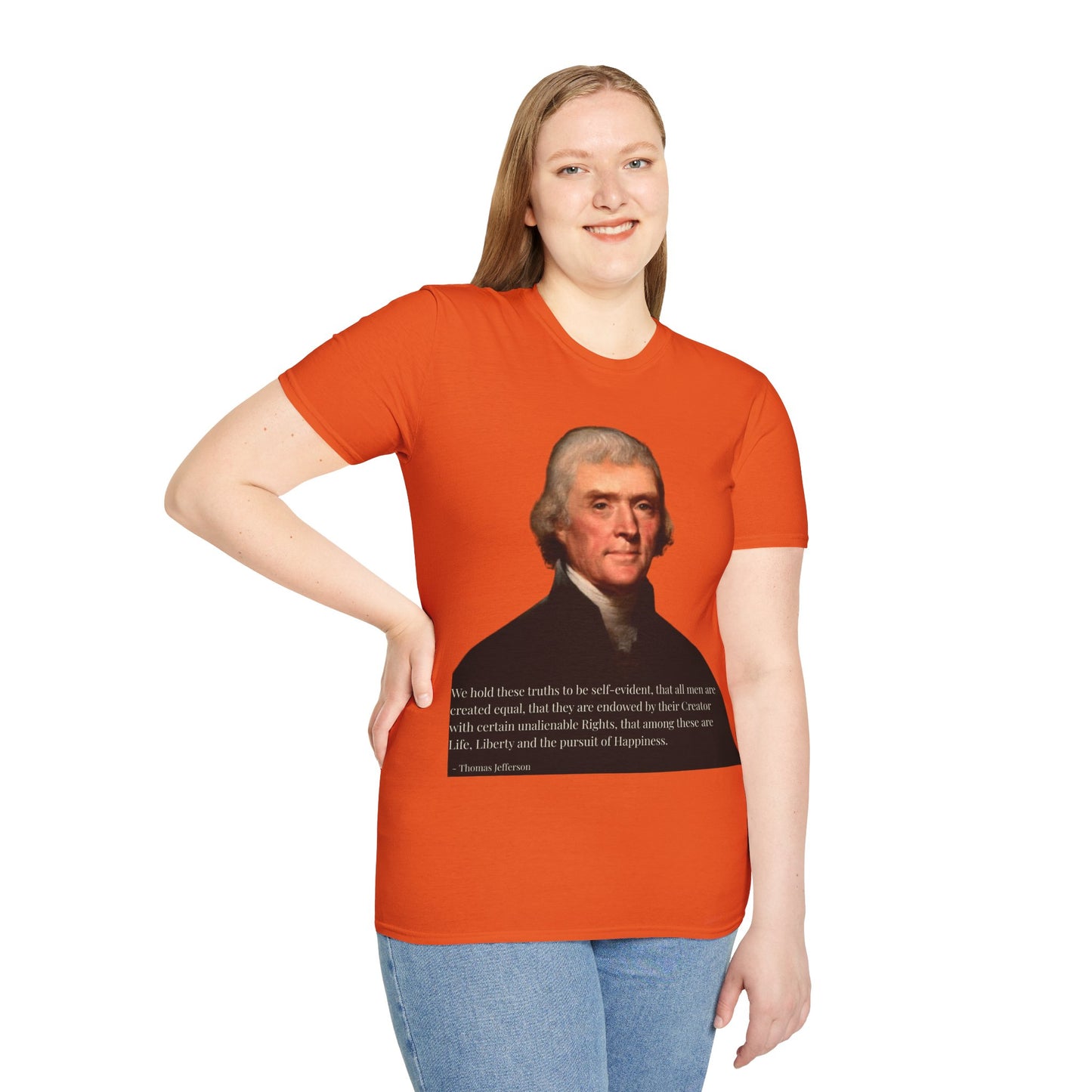 We hold these truths to be self-evident Light colors Unisex T-Shirt by theGreenDragonTavern.shop