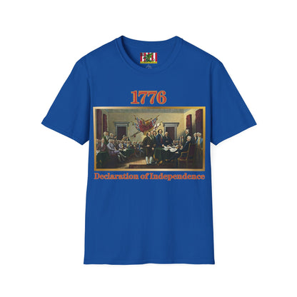 Declaration of Independence Dark colors Unisex T-Shirt by theGreenDragonTavern.shop
