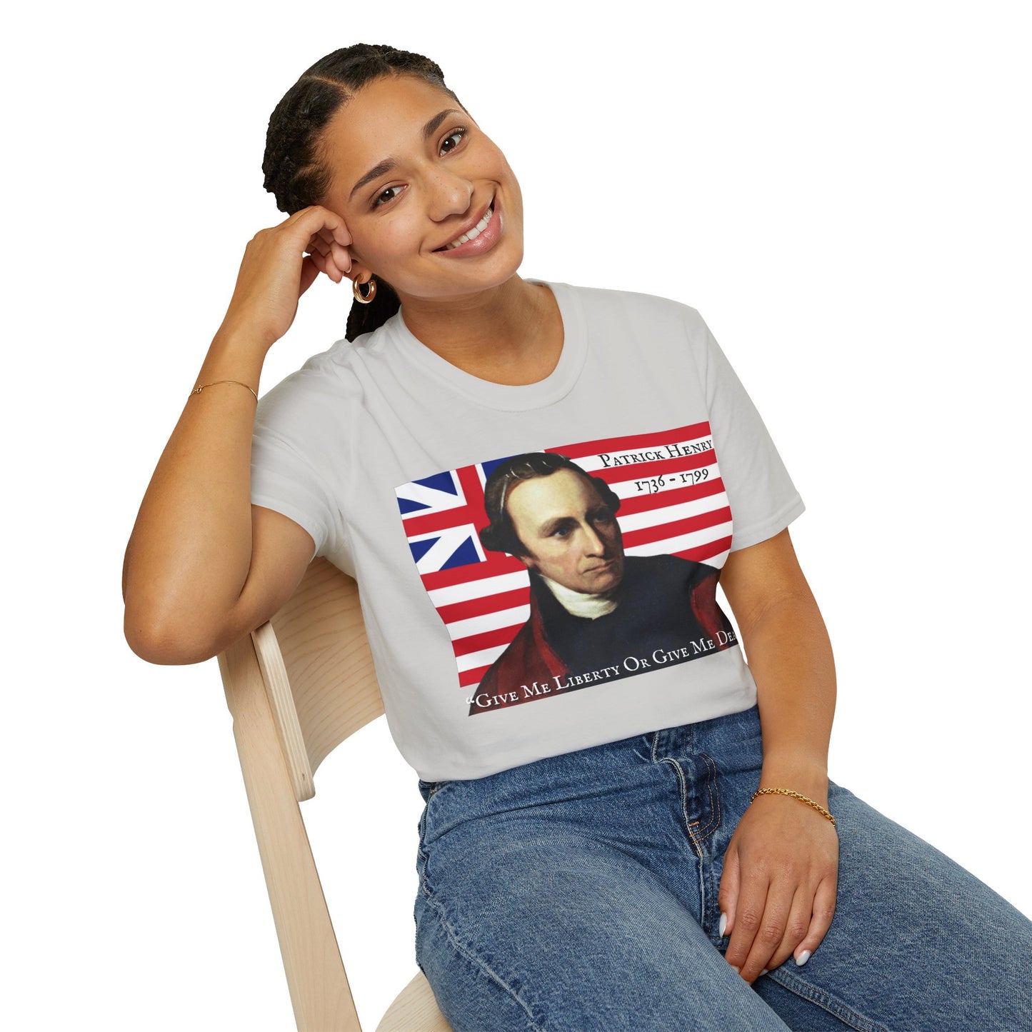 Patrick Henry LTcolors Unisex T-Shirt by theGreenDragonTavern.shop