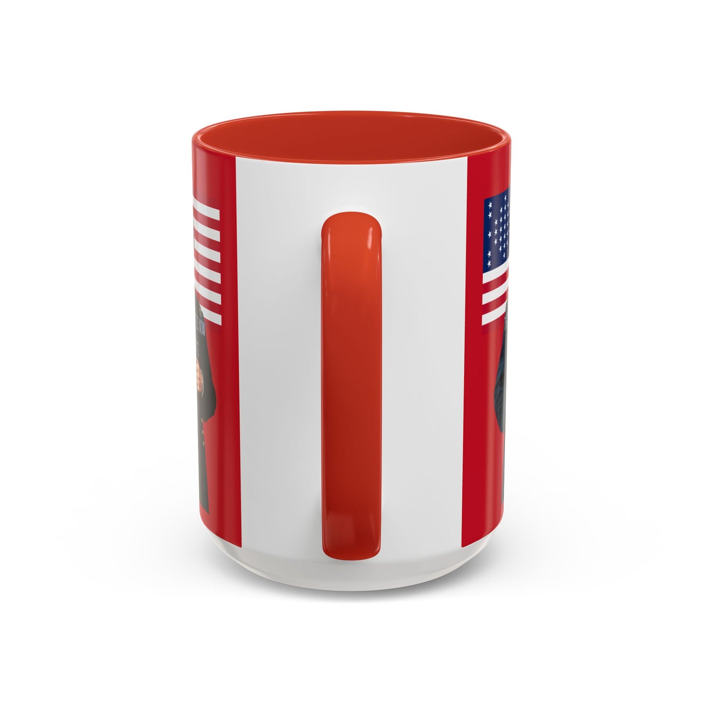 "Traitors and Patriots" Ulysses Grant Red Accent Mug by theGreenDragonTavern.shop