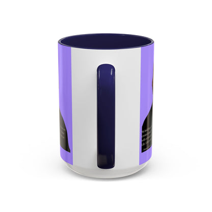 We hold these truths to be self-evident Light Purple Accent Mug by theGreenDragonTavern.shop