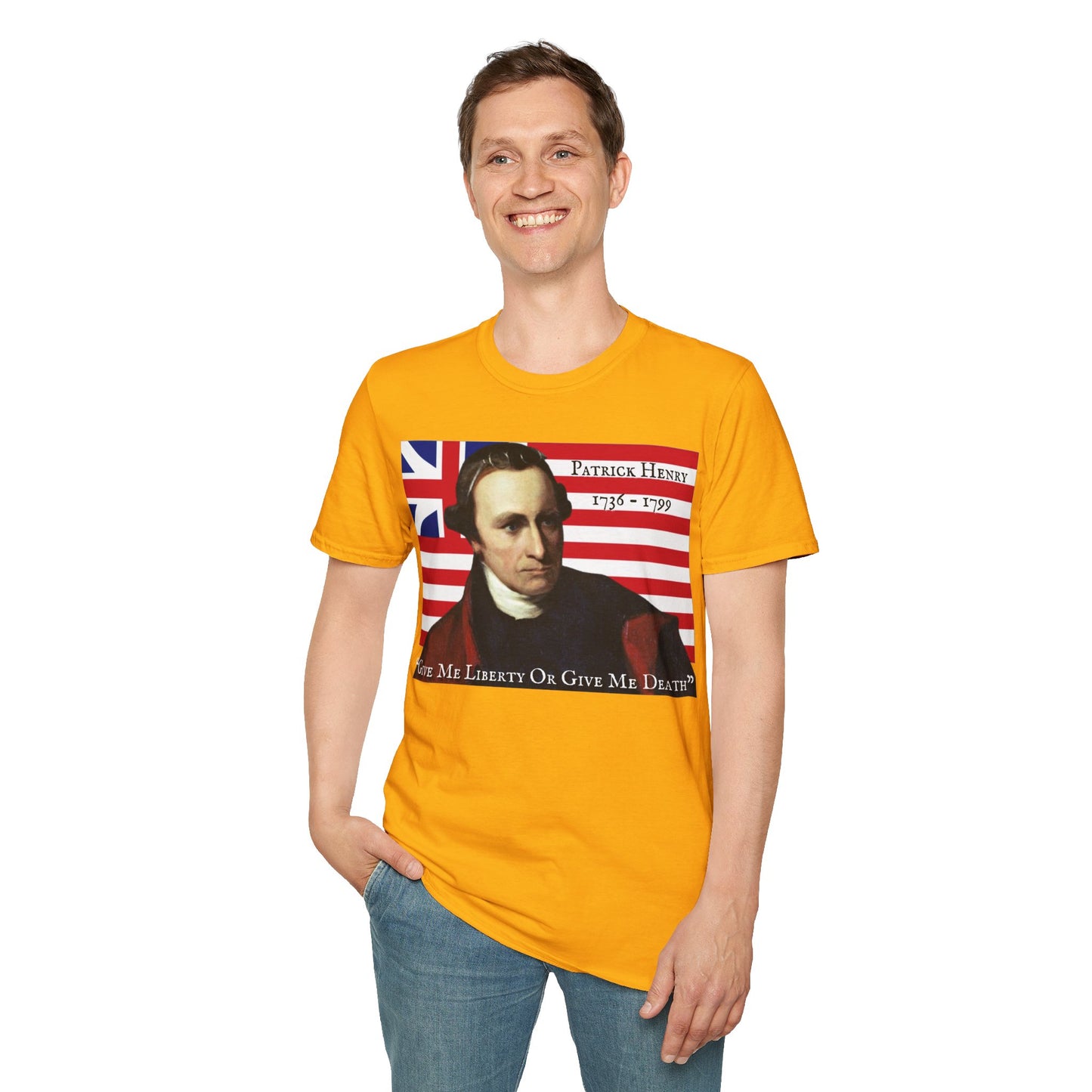 Patrick Henry LTcolors Unisex T-Shirt by theGreenDragonTavern.shop