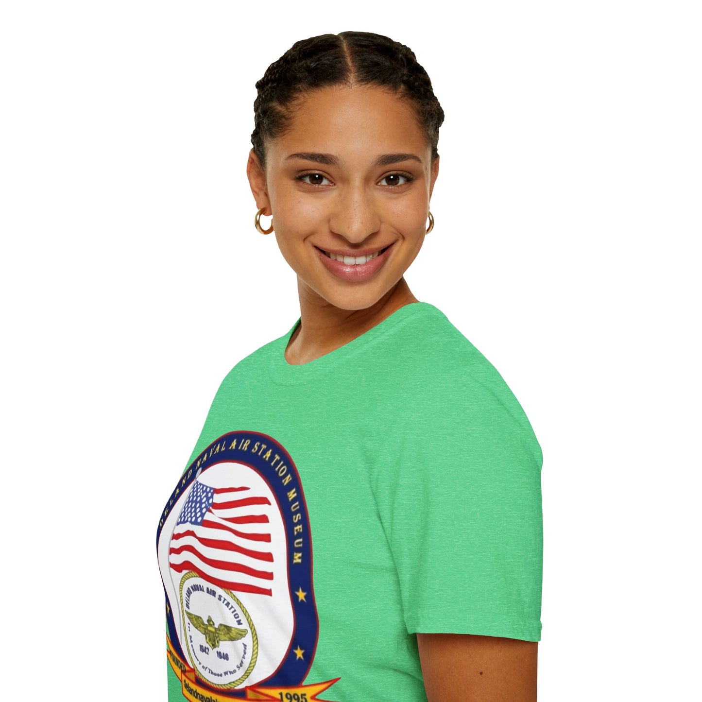 DeLand Naval Air Station Museum Darker Colors Unisex T-Shirt by theGreenDragonTavern.shop