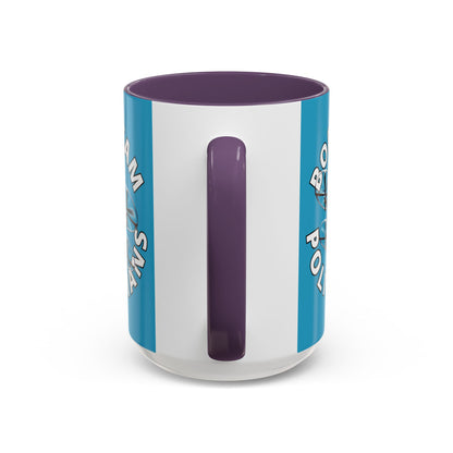 Bodycam the Politicians Drone Turquoise Accent Mug by theGreenDragonTavern.shop