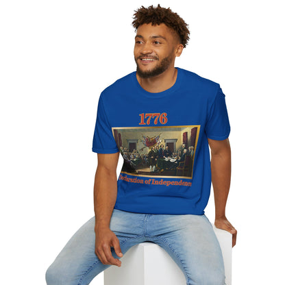Declaration of Independence Dark colors Unisex T-Shirt by theGreenDragonTavern.shop