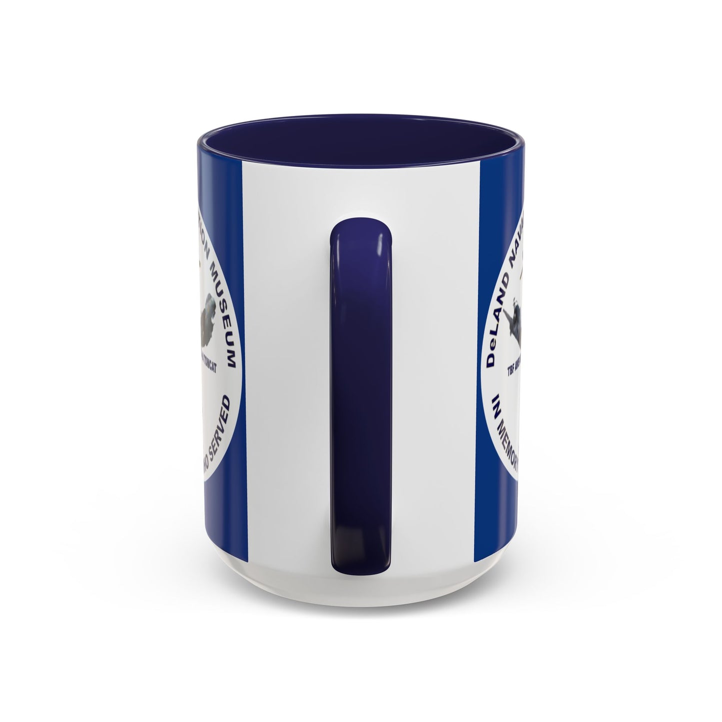 DNASM Student Art Blue Accent Mug by theGreenDragonTavern.shop