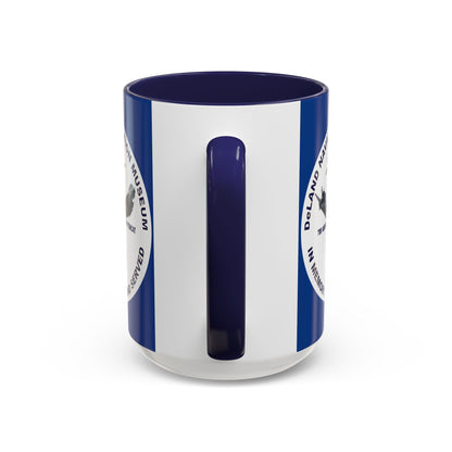 DNASM Student Art Blue Accent Mug by theGreenDragonTavern.shop