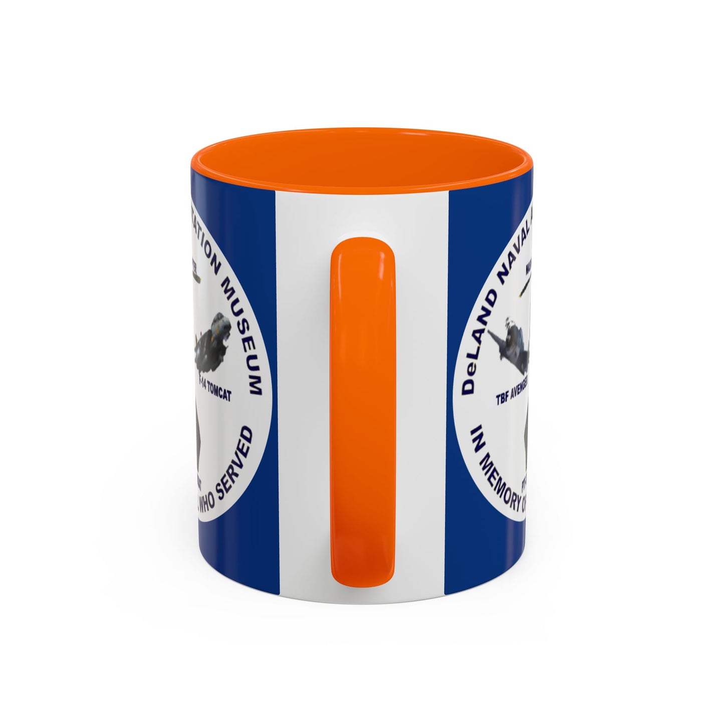DNASM Student Art Blue Accent Mug by theGreenDragonTavern.shop
