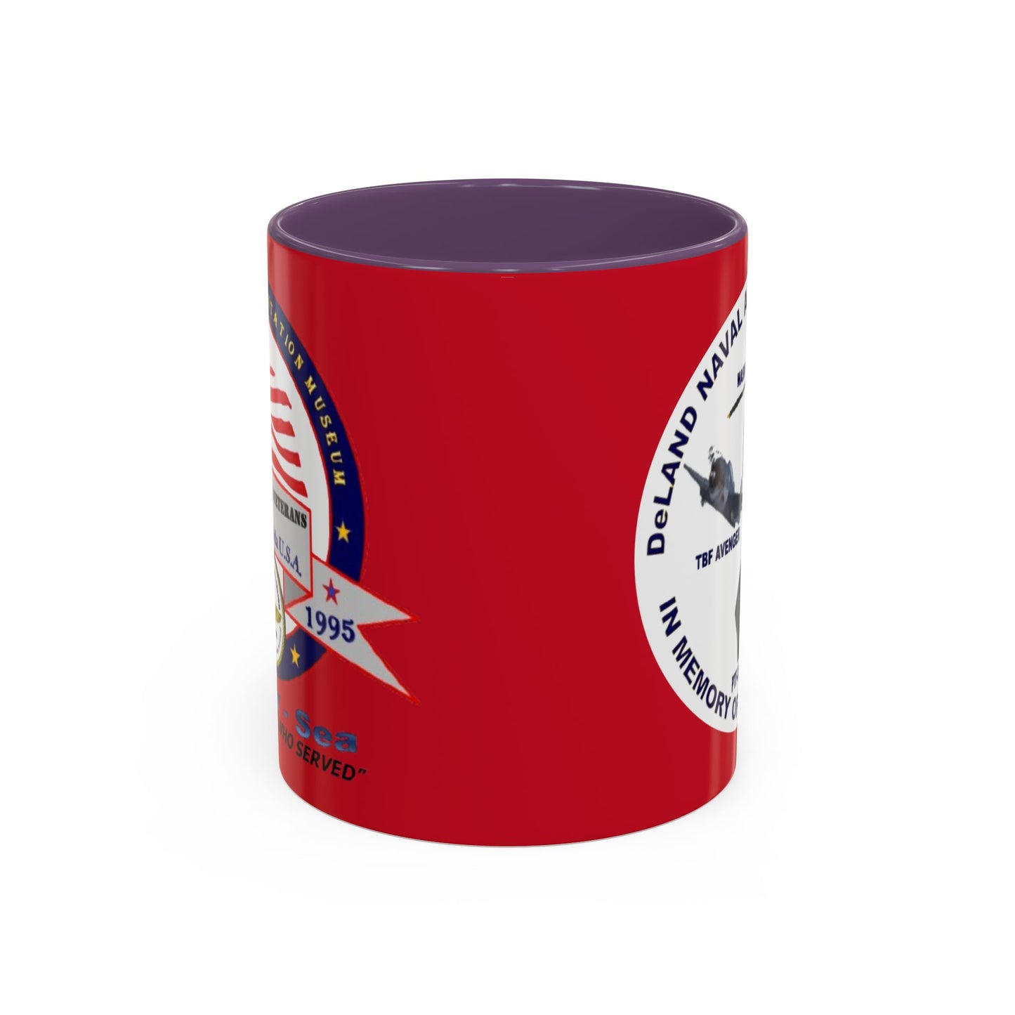 DNASM 2-sided, Founding & Student Art w/WhiteBG Red Accent Mug by theGreenDragonTavern.shop