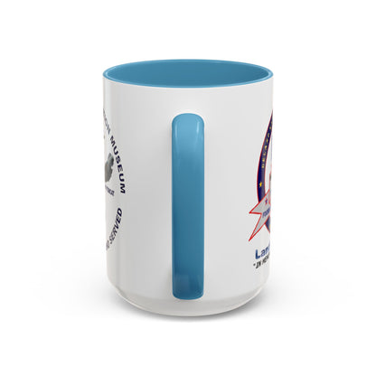 DNASM 2-sided, Founding & Student Art White Accent Mug by theGreenDragonTavern.shop