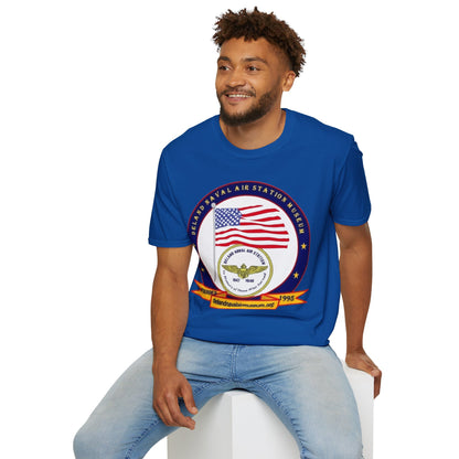DeLand Naval Air Station Museum Darker Colors Unisex T-Shirt by theGreenDragonTavern.shop