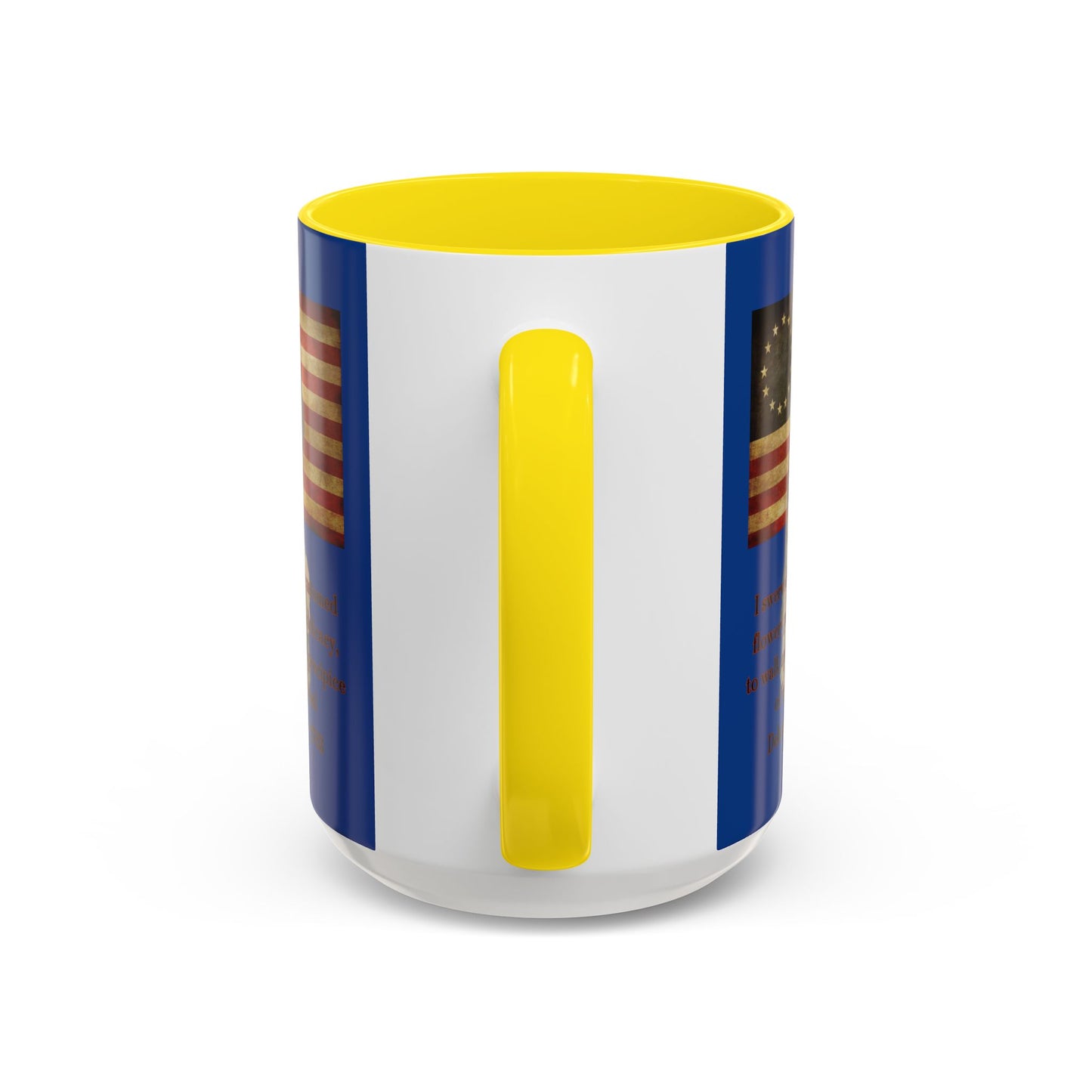 Deborah Sampson, America's Mulan Dark Blue Accent Mug by theGreenDragonTavern.shop