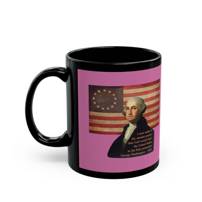 Washington's Earnest Prayer Pink Mug by theGreenDragonTavern.shop