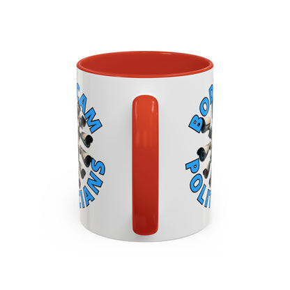 Bodycam the Politicians Cameras White Accent Mug by theGreenDragonTavern.shop