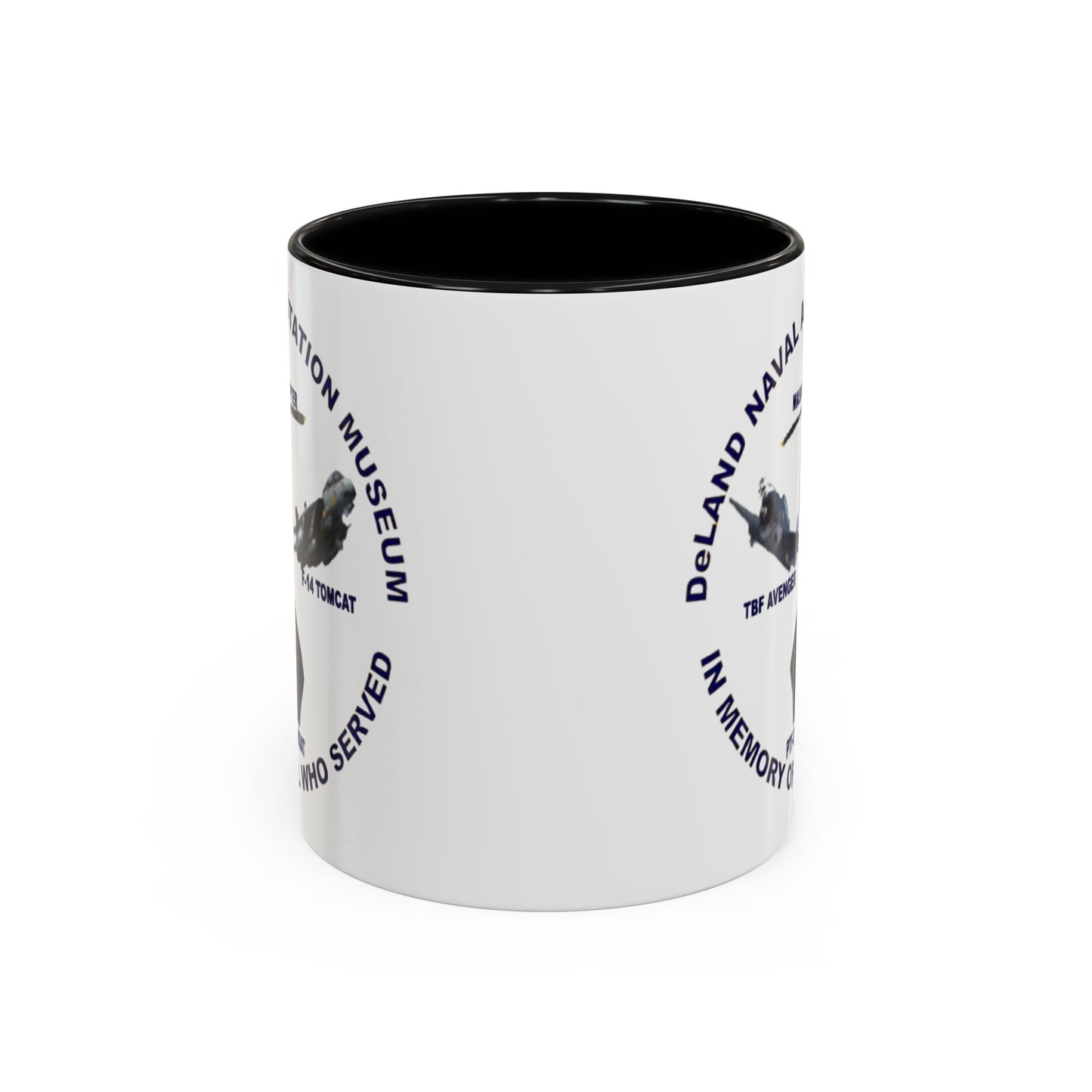 DNASM Student art White Accent Mug by theGreenDragonTavern.shop