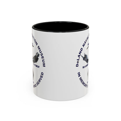 DNASM Student art White Accent Mug by theGreenDragonTavern.shop