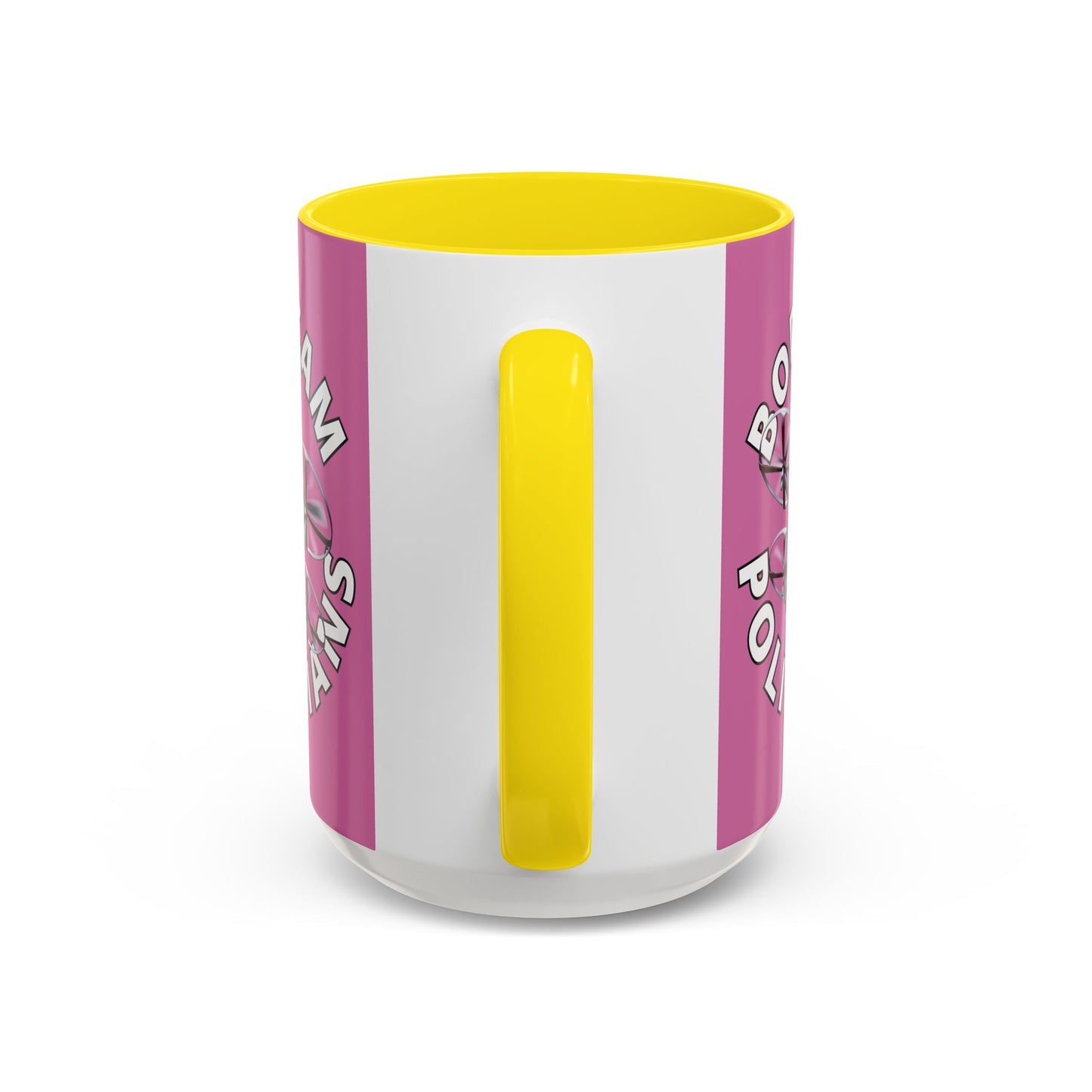 Bodycam the Politicians Drone Pink Accent Mug by theGreenDragonTavern.shop
