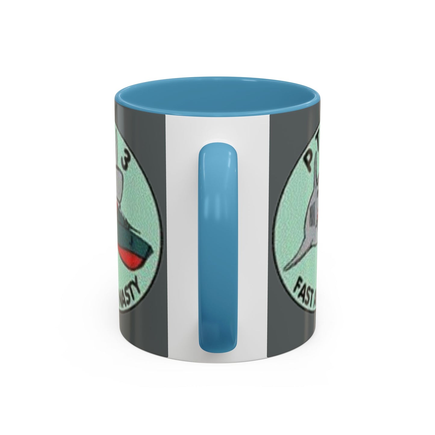 DNASM PTF-3 Grey Accent Mug by theGreenDragonTavern.shop