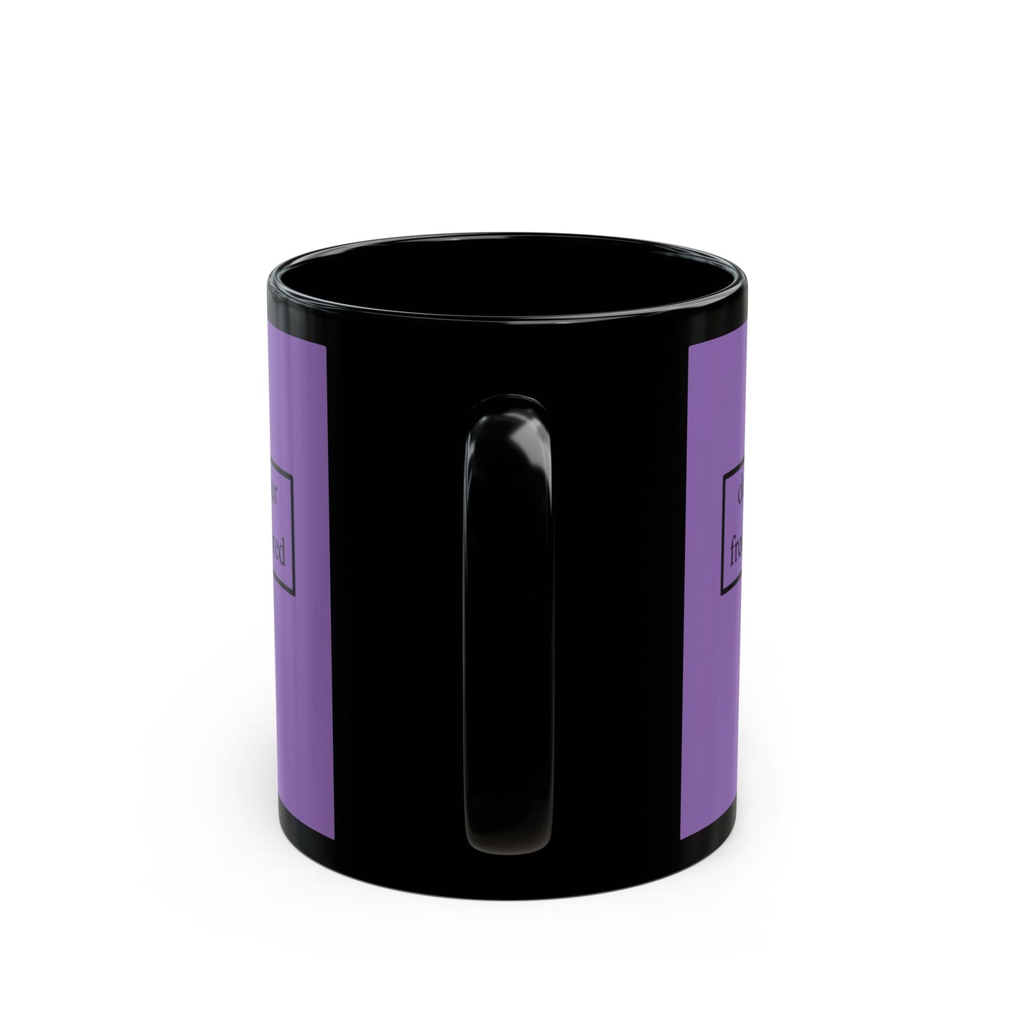 don't assume your freedoms are assured Black font Light Purple Mug by theGreenDragonTavern.shop